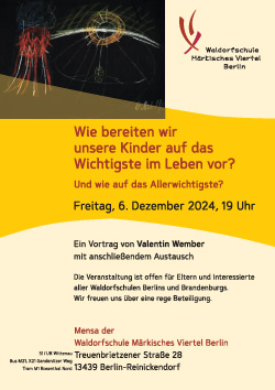 Wie bereiten wir unsere Kinder auf das  Wichtigste im Leben vor? – Valentin Wember