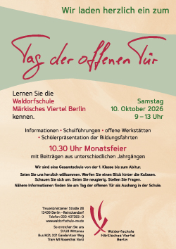 Tag der Offenen T&uuml;r 2026